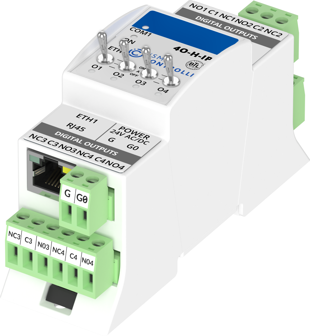 ISMA-B-4O-H-IP MINI-IP IO Mit 4DO | Alvasys Automation Ag